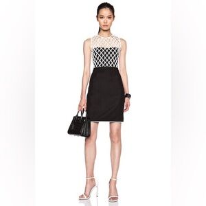 Diane von Furstenberg Leonora black and white Dress size 2